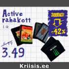 Allahindlus - Active
rahakott
1 tk