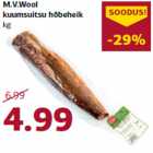 Allahindlus - M.V.Wool
kuumsuitsu hõbeheik
kg