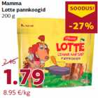 Allahindlus - Mamma
Lotte pannkoogid
200 g