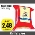 Allahindlus - Saare juust
26%, 500g