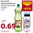 Allahindlus - Aura Fruit
maitsestatud vesi