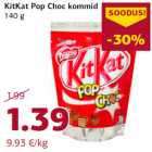 Allahindlus - KitKat Pop Choc kommid
140 g