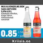 MUU ALKOHOOLNE JOOK SAKU ANTVÄRK 