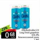 Alkoholivaba G:N Long Drink grapefruit