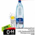 Allahindlus - Looduslik mineraalvesi Vytautas 1,25 L