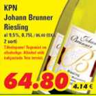 Allahindlus - KPN Johann Brunner Riesling