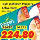 Allahindlus - Laste mähkmed Pampers Active Baby