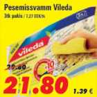 Pesemissvamm Vileda