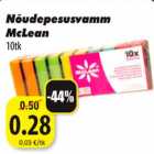 Allahindlus - Nõudepesusvamm McLean 10tk