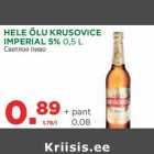 HELE ÕLU KRUSOVICE
IMPERIAL 5% 0,5 L