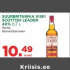 Allahindlus - SUURBRITANNIA VISKI
SCOTTISH LEADER
40% 0,7 L