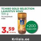 Allahindlus - TCHIBO GOLD SELECTION
LAHUSTUV KOHV
100 g