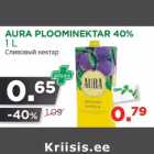 Allahindlus - AURA PLOOMINEKTAR 40%
1 L