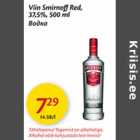 Allahindlus - Viin Smirnoff Red, 37,5%, 500 ml