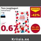 Tere joogijogurt