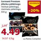 Allahindlus - Germund Premium
jõhvika-pähklisegu