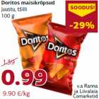 Allahindlus - Doritos maisikrõpsud