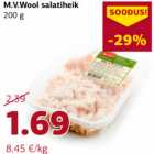 Allahindlus - M.V.Wool salatiheik
200 g