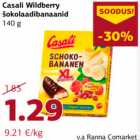 Allahindlus - Casali Wildberry
šokolaadibanaanid
140 g