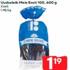 Uudseleib Meie Eesti 100, 600 g
