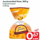 Juustumuhkel Fazer, 200 g
