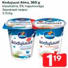 Kodujuust Alma, 380 g

