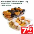 Miniekleerid Eesti Kondiiter, 1 kg

