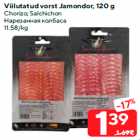 Viilutatud vorst Jamondor, 120 g

