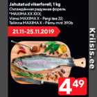 Jahutatud vikerforell, 1 kg

