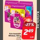 Allahindlus - Kuiv kassisööt
Whiskas, 950 g
