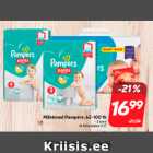 Allahindlus - Mähkmed Pampers, 62-100 tk
