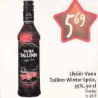 Allahindlus - Liköör Vаnа Tallinn Winter Spice,35%, 50 cl