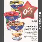 Allahindlus - Valio Alma jogurt, 380 g . müsli . metsmaasika
-vanilli . pirni-karamelli 