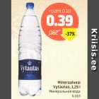 Allahindlus - Mineraalvesi Vytautas, 1,25 l