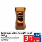 Allahindlus - Lahustuv kohv Nescafe Gold, 100 g