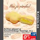 Allahindlus - Berliiner glasuuri ja banaanitäidisega Mantinga, 55 g