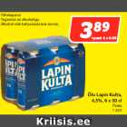 Allahindlus - Õlu Lapin Kulta,
4,5%, 6 x 50 cl