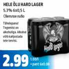 HELE ÕLU HARD LAGER