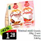 Röstitud müsli Granola

