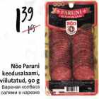 Allahindlus - Nõо Paruni
keedusalaami,
viilutatud, 90 g