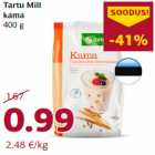 Allahindlus - Tartu Mill
kama
400 g