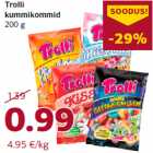 Allahindlus - Trolli
kummikommid
200 g