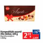 Allahindlus - Kompvekkide assortii Mio Delizzi, 400 g