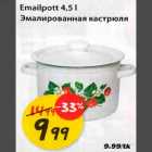 Allahindlus - Emailpott 4,5l