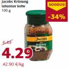 Allahindlus - Jacobs Krönung
lahustuv kohv
100 g