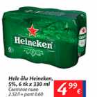 Allahindlus - Hele õlu Heineken