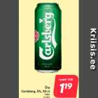 Õlu
Carlsberg, 5%, 50 cl