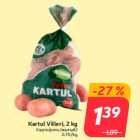 Allahindlus - Kartul Villeri, 2 kg