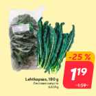 Allahindlus - Lehtkapsas, 180 g