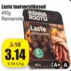 Laste toorvorstikesed 450 g